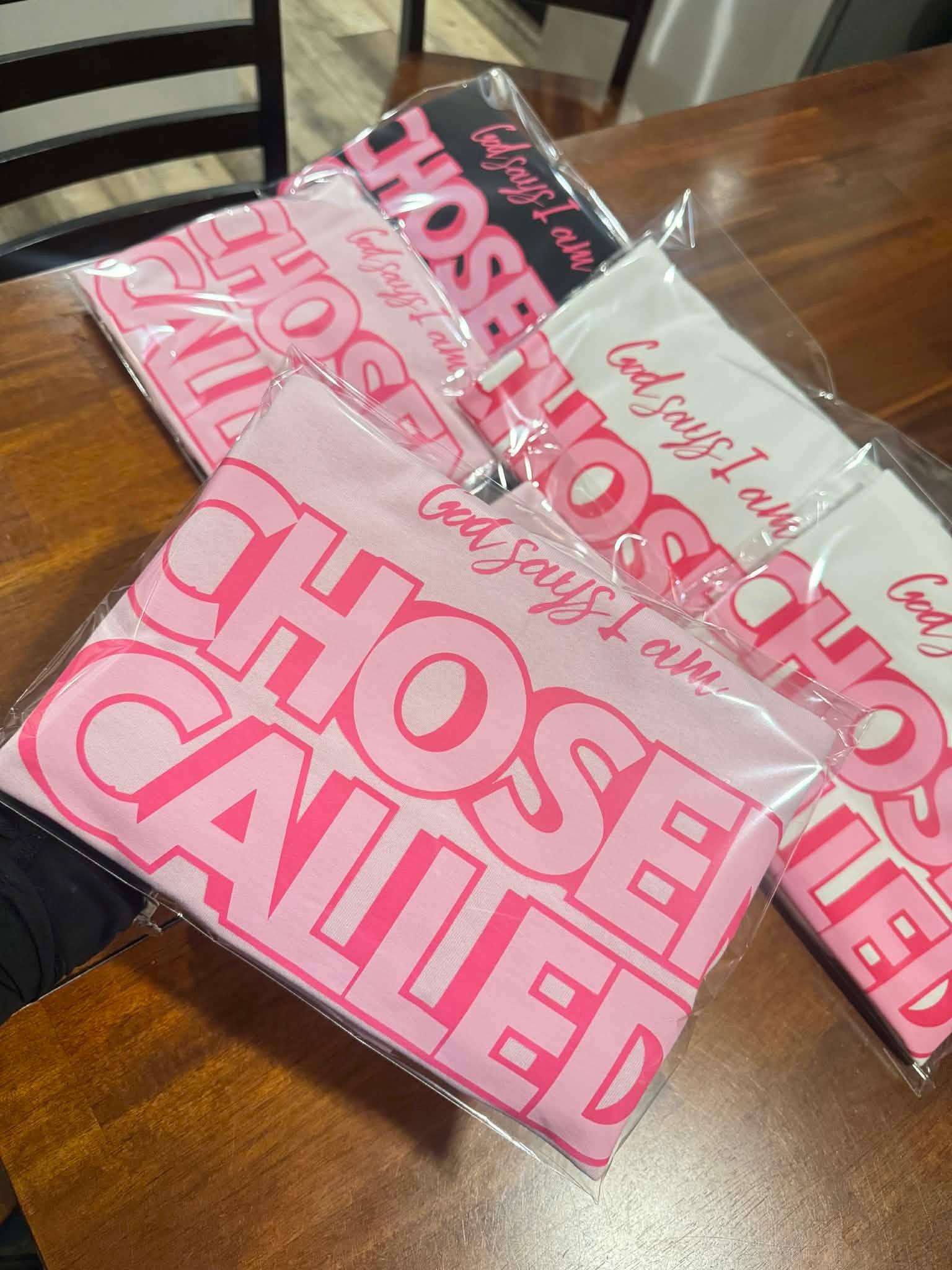 “pushing purpose pink” t-shirt